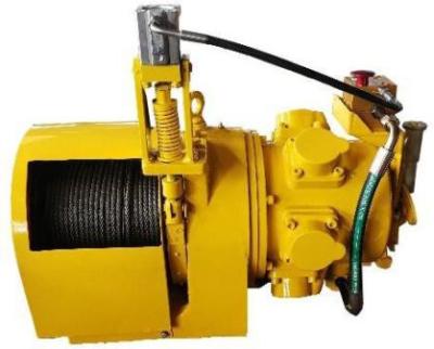 China Capacidade de tambor de 100 M a 500 M Guincho de ar da série JQH com diâmetro de corda de 8 mm e material de aço de 20 mm à venda