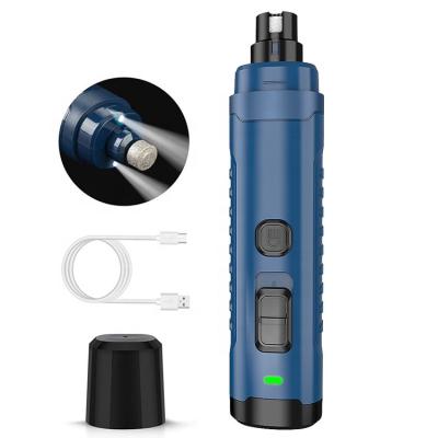 China SINO Portable 2-Speed USB Pet Nail Filler Trimmer For Animals S-N50 Left Hand Grinder for sale