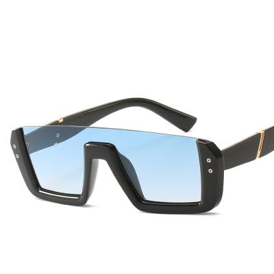 China Hot Selling Famous Brand Designer Sunglasses Amazon Trendy Square Sunglasses Fashion Sunglasses For Lady for sale