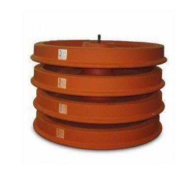 China Railway wagon parts forging wheel for railway, train wheel for sale