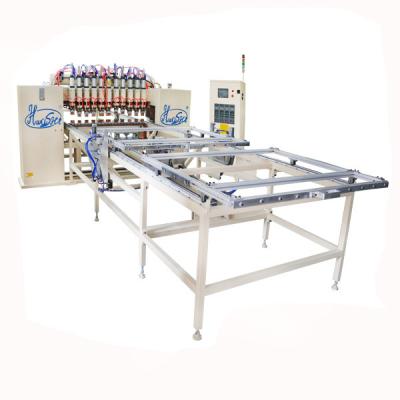 China Máquina de solda automática de alta precisão de malha de aço multi-cabeça à venda
