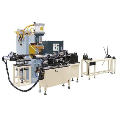 China Máquina de soldadura automática de cinturón de acero con tapa de vidrio con dispositivo de superposición CNC en venta