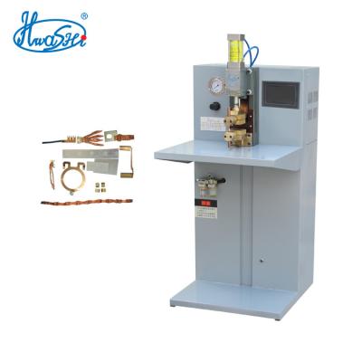 China Pneumatic Automatic Spot Welding Machine Stainless Steel Hwashi Resistance Wire Mesh Provided for sale