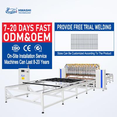 China 500-1000kg Maximum Load High Capacity Wire Mesh Welding Machine with 2-10 Welding Spot Number for sale