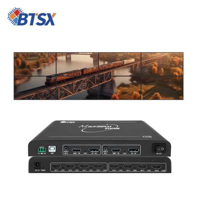 Cina 1X1 1X2 1X3 1X6 2X1 2X2 2X4 HDMI Video Switcher 2 In 8 Out Video Wall Controller in vendita