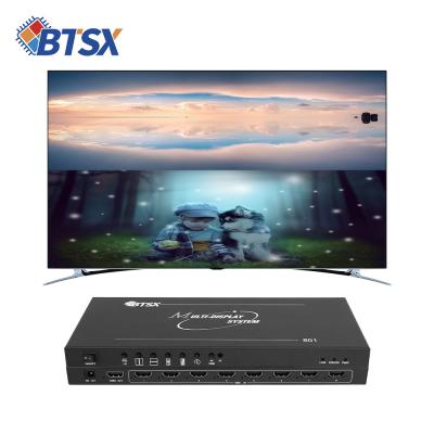 Chine 4k UHD Entrée HDMI Splitter d'écran Multiviewer Contrôleur murale vidéo 3840x2160@30Hz à vendre