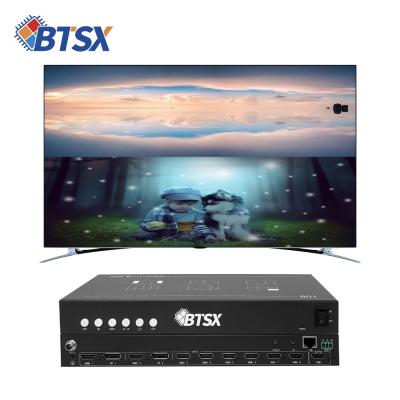 China Bitvisus 4K60 8 Pictures Multi-viewer HDMI/DP Infrared Remote Control Video Switch for sale