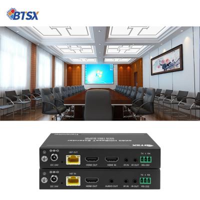 China Bitivisus RJ45 Ethernet Network Transmitter And Receiver 150m 120m CAT5E CAT6 4k60 HDMI Video Transmitter Extender for sale
