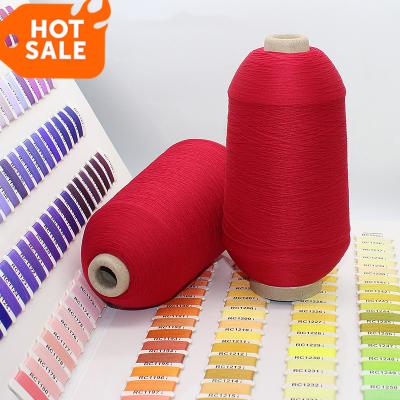 China 180d 150d 140d d 68d 24f 40d10f anti-pilling shoe knitting vamp 1050 yarn 2 ply 6 nylon bottom 136 hot melt upper for sale