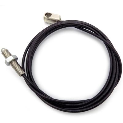 China Wire Rope Assembly thread Cable With Diffrent Shaps And Black Coating for sale