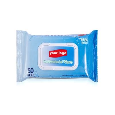 China Social Wet Seat Sterilization 75% Cleaning Wipes Kill Germs for sale
