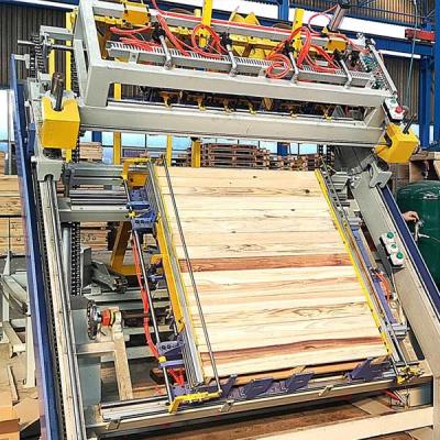 中国 非標準的なアメリカ パレットのための機械を釘付けする1200*1000mmパレット 販売のため