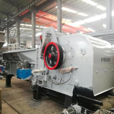Chine machine 132kW concasseuse en bois à vendre