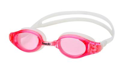 China Nose Belt Adjustable Red Womens Swimming Goggles , OEM / ODM Custom Swim Goggles for sale