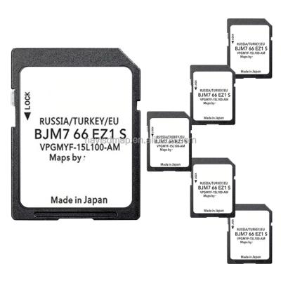 China Factory Wholesale Plastic Custom Sticker Bulk Fast Delivery U3 CLASS10 High Speed SD 16GB Cid SD In Memory Card For Mazda Ez1s for sale