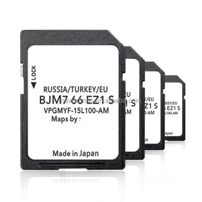China Plastic Hot Sales Fast Delivery Professional Write Change U3 CLASS10 Bulk SD Card High Speed Navigation 16GB Cid For Mazda Ez1s for sale
