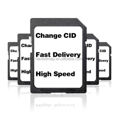 China Plastic Navigation SD Update 16GB Fast Delivery High Speed U3 CID Programmable SD Card for sale