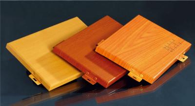 China Protección del medio ambiente del panel de madera de aluminio ULTRAVIOLETA de la prueba ISO 3.0m m en venta