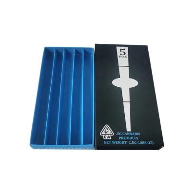 China Drawer Paper 4pcs 5pcs Preroll Box CR Packaging Box for sale