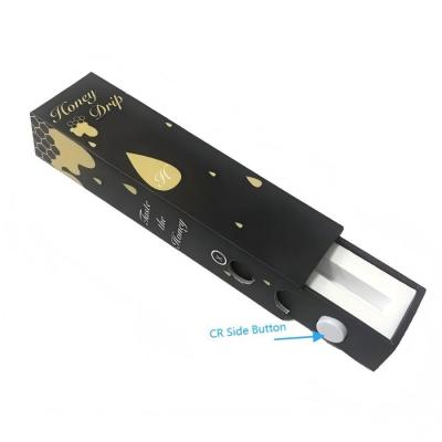 China Wholesale Black White CBD Vape Oil Cartridge Drawer Paper Box Packaging for sale