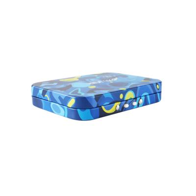 China Vape Cartridge Packaging Custom Child Resistant Tin Box for sale