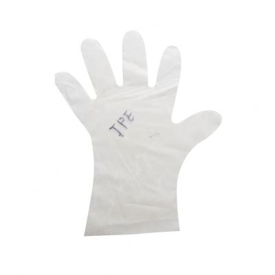 China Rizhao HUAHANG multifunctional disposable gloves pe gloves food plastic strip wholesale cheap gloves for sale