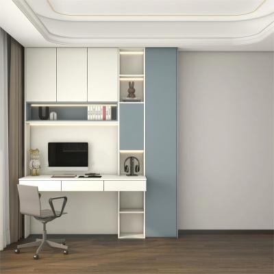 China Storage Customized Minimalist Blue Kid's Bedroom Wardrobe Clothes Kids Furniture Cabinet Set for sale