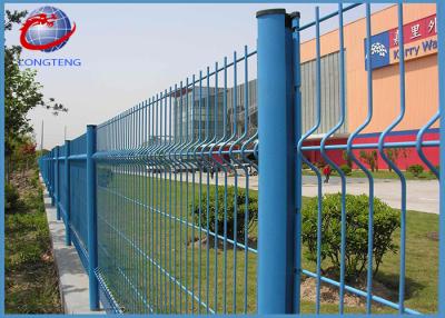China Garantía soldada con autógena cubierta PVC 4.0m m del comercio de la cerca de la carretera de la malla de alambre que refuerzan en venta