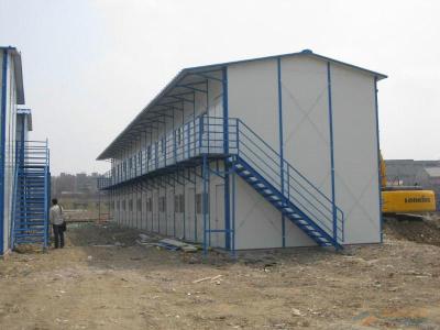 China 2 storey light steel structure prefab house for sale