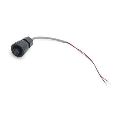 China 2P 3P 4P 6P 8P M8 M12 M16 Conector Cabo elétrico exterior à prova d'água 2 pin 200 mm à venda