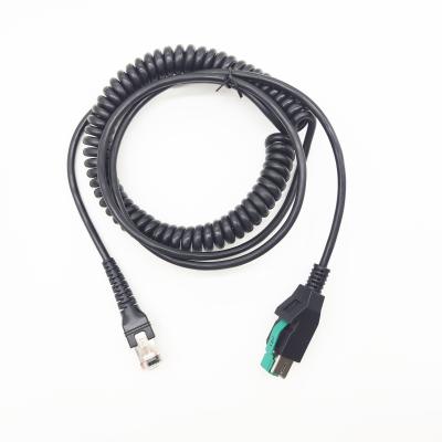 中国 6A 急速充電 12V 24V パワー付きUSBケーブル RJ50 男性からケーブル 販売のため