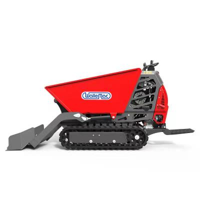 China Building Material Shops Electric Wheel Barrow Engineering Construction Tracked Dump Track Rubber Wheelbarrow Mini Track Dumper For Hauler for sale