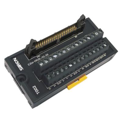 China Below 1.5mã ¡ /AWG16 SiRON T002 din rail terminal block for PLC CJ1M-CPU21/22/23 specialized terminal block breakout board for sale