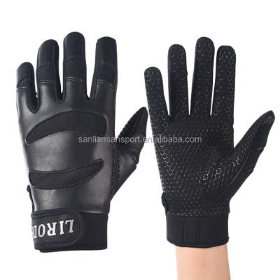 China Warm Soft Comfortable Feel Goatskin Silicone Overall Hand Accept Custom Logo Full Refers Golf Gloves for sale