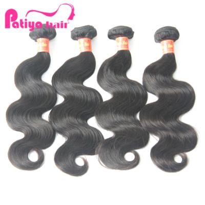 China Smooth Shiny Luster Can Be Dyed Any Color Original Hair,Brazilian Body Wave Hair Weave for sale