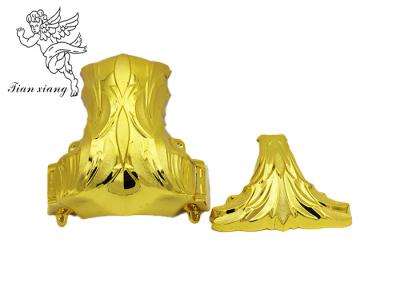 China American Style Funeral Gold Or Silver Plastic Casket Corner 1# for sale