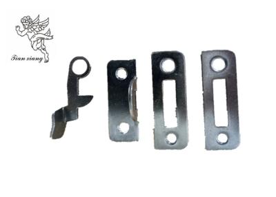 China Black / Silver Funeral Coffin Latch , Customized Adult Iron Coffin Lock for sale
