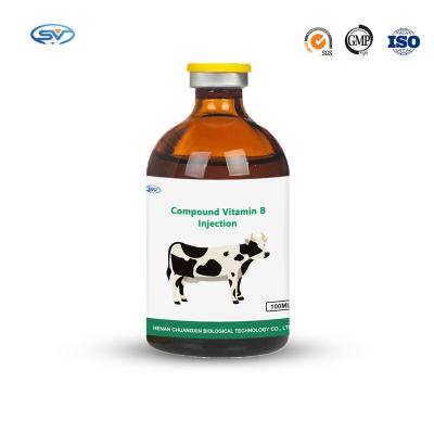 China Uso complejo inyectable veterinario de las aves de corral del ganado del suplemento de la inyección de la vitamina B de las drogas de la granja en venta