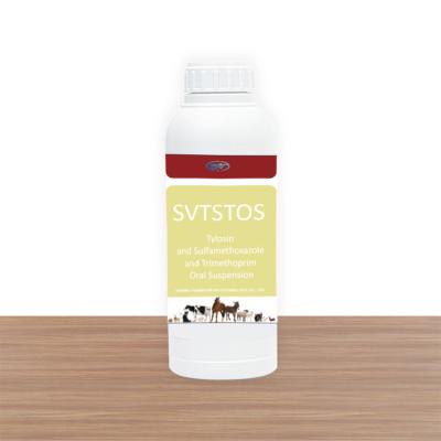 China Oral Solution Medicine Tylosin And Sulfamethoxazole And Trimethoprim Oral Suspension for sale
