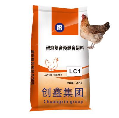 China Layer Laying hen 5% premix feed additive with Zinc 800-2400 mg composition for sale