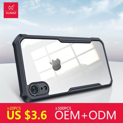 China For iPhone XR Case, XUNDD Airbag Case, For iPhone XR Cover, Antidrop Protective Shockproof Transparent Fitted Bumper Case CS19 for sale