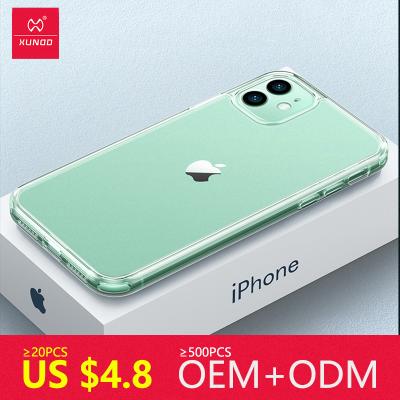 China Xundd Case For iPhone 11 Case Screen Protector Set Protective Shockproof Accessories For iPhone 11 12 pro Max Cover Glass CX17 for sale