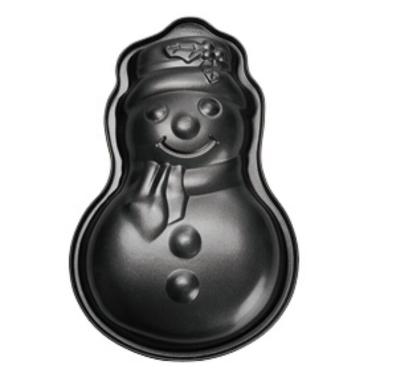 China Viable K-706 X'mas Snowman Bakeware Christmas Snowman Cake Mold for sale
