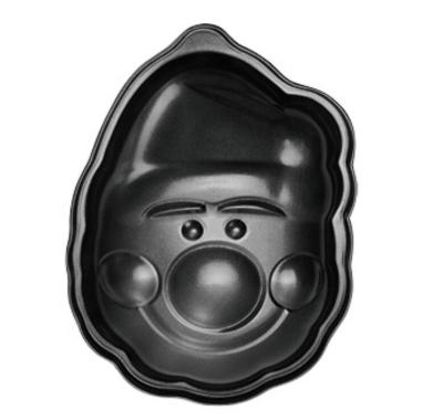 China Viable K-710 X'mas Santa Claus Bakeware Christmas Santa Claus Cake Mold for sale