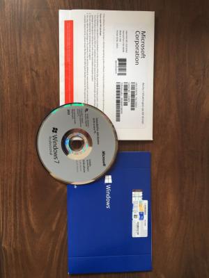 China 64Bit 32 Bit Full English / French / Italian Language Version Win 7 Professional package , Coa Sticker For Win 10 for sale