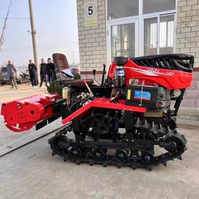 중국 완전 수압 소 크롤러 트랙터 25hp 35hp 농업 농장 트랙터 판매용