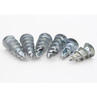 China Zamac Screw Drywall Speed Anchor Zinc Alloy Easy Drive Threaded Drywall Screw Anchor for sale