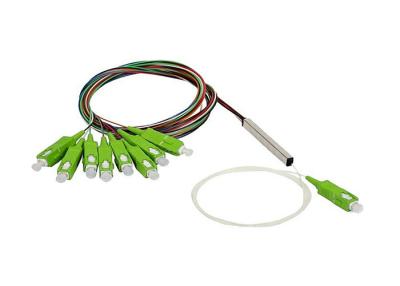 Κίνα 1×N2×N μίνι θραύστης G657A 0.9mm PLC οπτικών ινών τύπων σωλήνων χάλυβα προς πώληση
