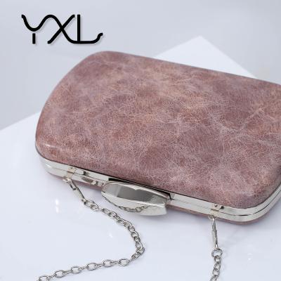 China High Quality Cheap Handmade/Factory Direct Single Leather Shoulder Bag Glitter Women's PU Trimming Dinner Bags for sale