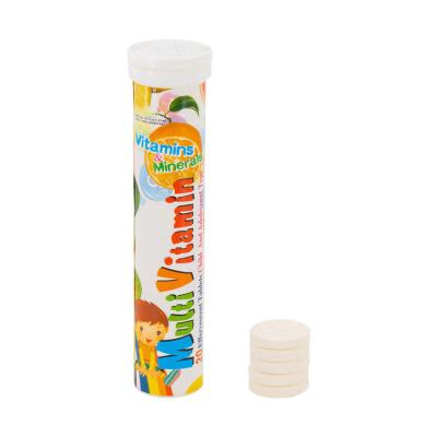 China GMP Certified Multivitamin Nutritional Supplement OEM Sweet Orange Vitamin C Effervescent Tablets for sale